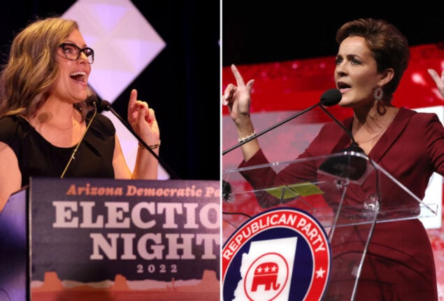 Democrats wins Arizona and Arizona remains close