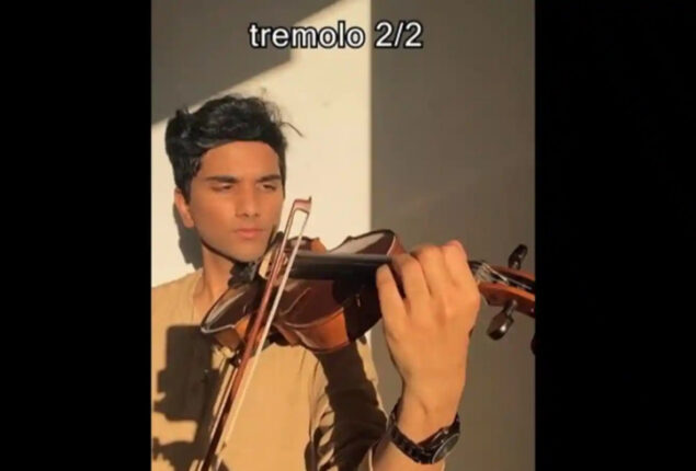 Soulful violin version of Saki Saki is nice to hear: Watch