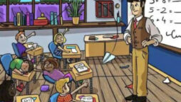 Optical Illusion: Locate the teacher’s glasses in 15 seconds!