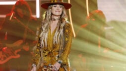 Watch Lainey Wilson perform “Hold My Halo” acoustically on “CMT Campfire Sessions”