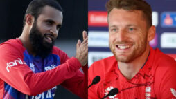 "Adil's over was outstanding for us and in the last three games as well" say Buttler