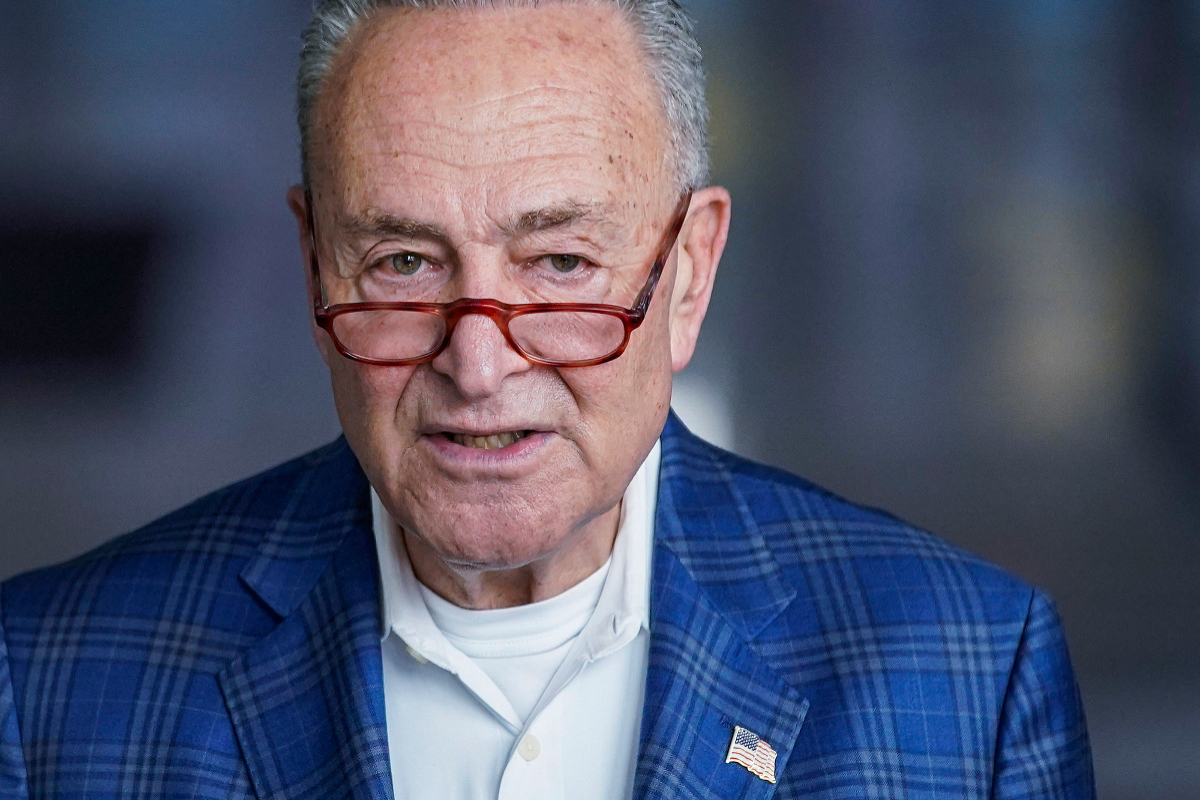 "It's different this time because they lost," says Chuck Schumer
