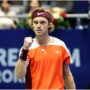 During the ATP Finals, Rublev defeated Medvedev in the Red Group