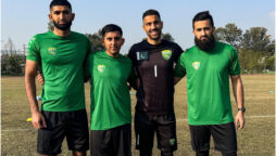 Players from Pakistan’s diaspora have joined the national football team in Nepal