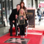 Christina Applegate sobs during her speech at the Hollywood Walk of Fame ceremony