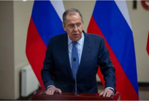 Sergey Lavrov blames the West and its allies for Russia’s Ukraine invasion