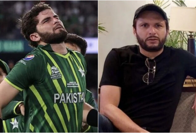 Shahid Afridi says Shaheen should rest for 2-3 months