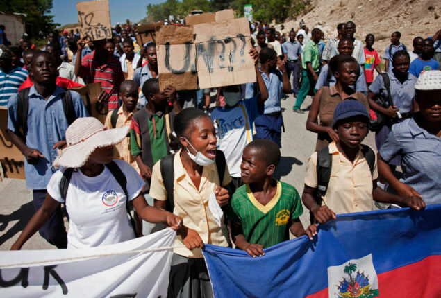 Haiti, UN seek $146 million to fight new cholera outbreak