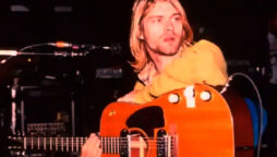 Kurt Cobain’s smashed guitar from 1989 sold for $490,000