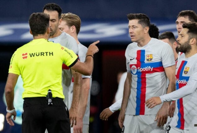 Robert Lewandowski suspended for three games