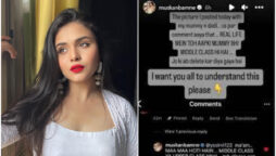 Muskan Bamne responds to troll calling her mom “middle class” I ain’t Pakhi in real life, please think’