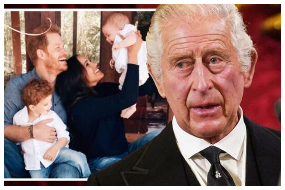 King Charles isn't worried about Prince Harry's children. Archie and Lilibet