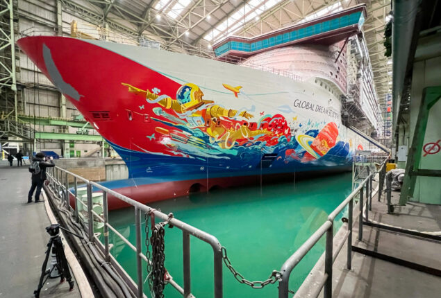Mouse buys £900m cruise ship before inaugural voyage