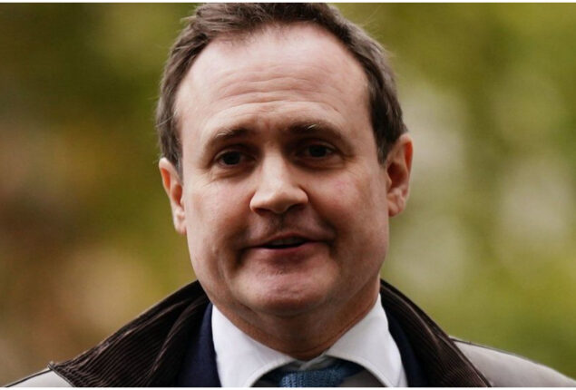 Security minister Tom Tugendhat