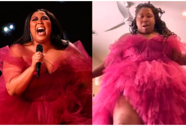 Lizzo surprises fan who asked to borrow her dress on TikTok