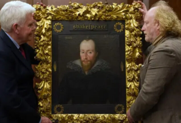 Shakespeare only lifetime portrait is on sale for 96 crore
