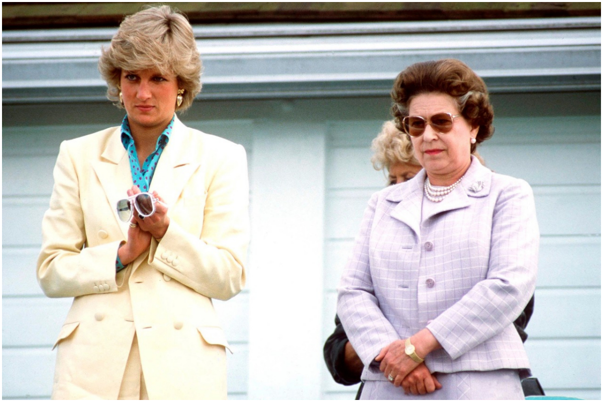 Princess Diana and Queen Elizabeth