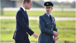 Prince William visits RAF