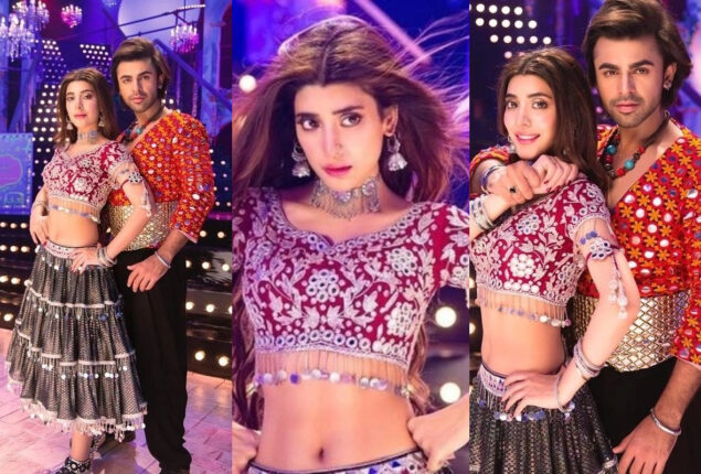 BTS pictures of Urwa Hocane and Farhan Saeed from upcoming song goes viral