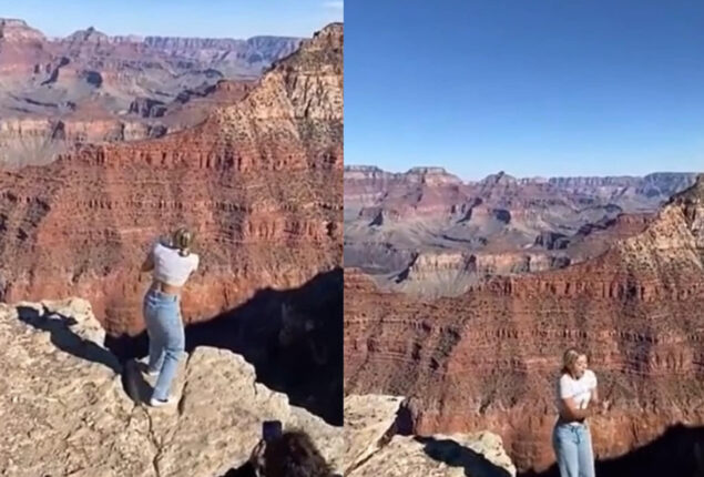 TikToker accused with hitting golf ball into Grand Canyon: Viral