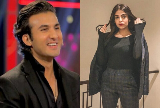 Shahroz Sabzwari and Yashma Gill are having fun at gym