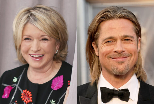 Martha Stewart expresses desire to meet Brad Pitt