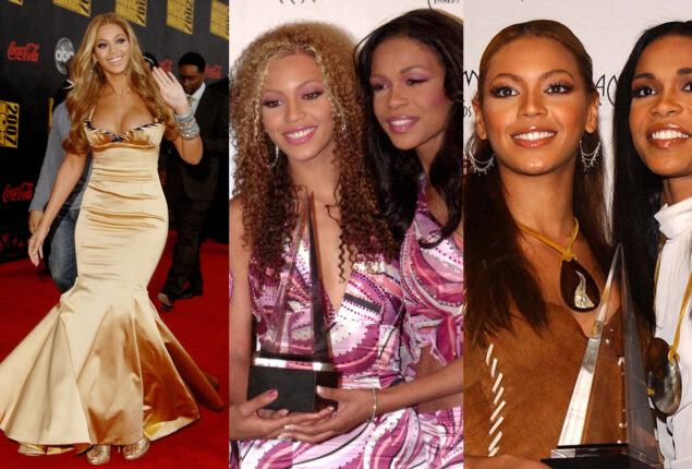 Through back pictures of Beyoncé at the American Music Awards
