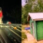 Watch viral: Man builds his own dog shelter