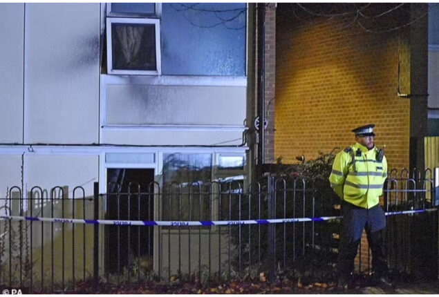 Mother in serious condition as girl dies in fire in Nottingham