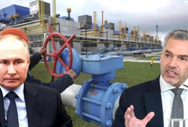 Austria claims that its reliance on Russian gas supplies is waning
