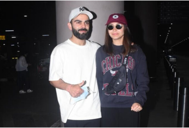 Virat Kohli-Anushka come back from Uttarakhand in Casual