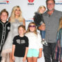 McDermott and Tori Spelling appear as one big family on a holiday card