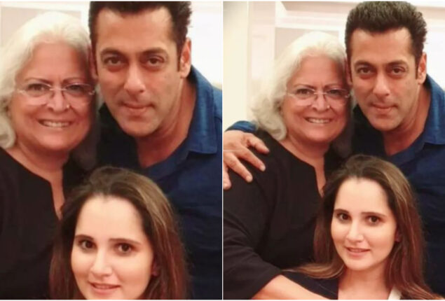 Beena Kak shares a photo of Salman Khan and Sania Mirza