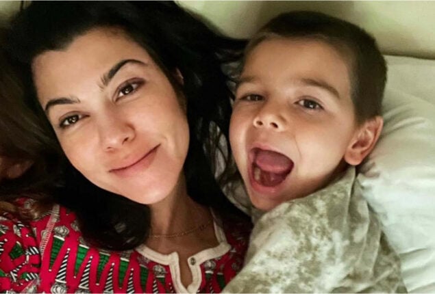 Kourtney Kardashian said she kept a lock of her son Reign’s hair