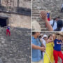 Mexican mob attack tourist dancing on Mayan pyramid: Viral Video