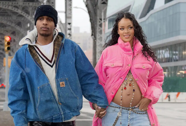 Rihanna and Rocky