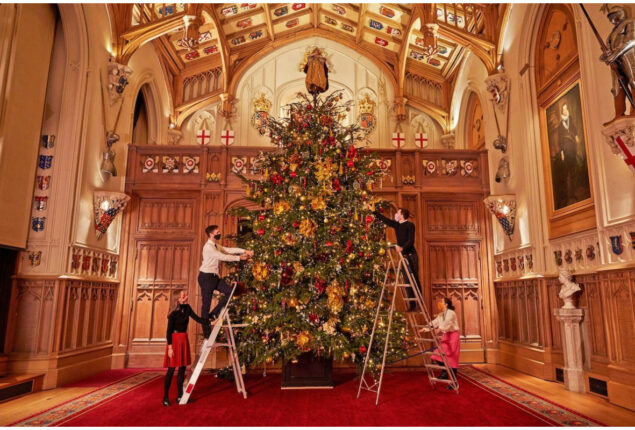 Castle Christmas! Windsor Castle’s first Christmas under King Charles