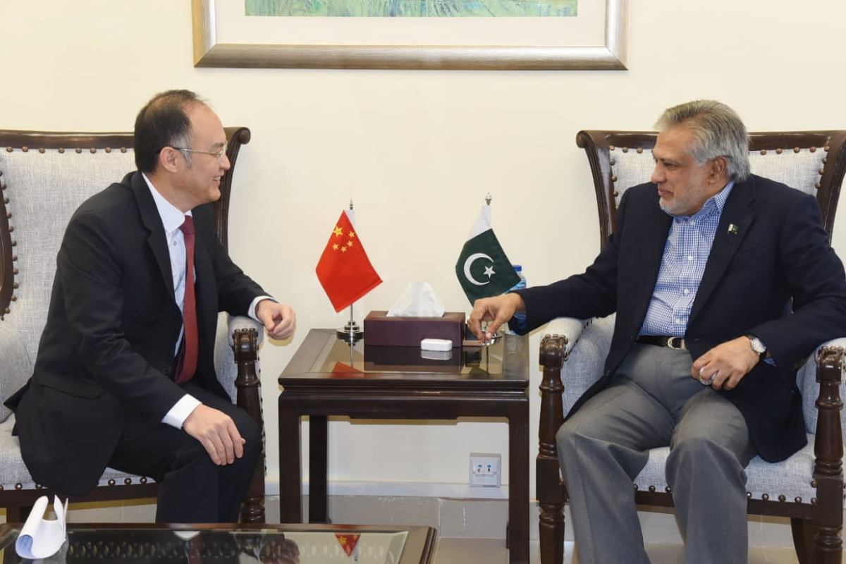 Finance Minister Ishaq