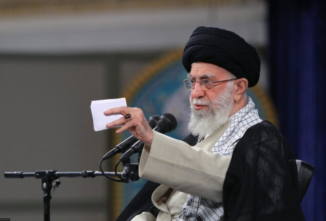 Iran’s supreme leader praises paramilitary for ‘rioters’