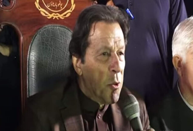 Imran Khan announces to dissolve provincial assemblies