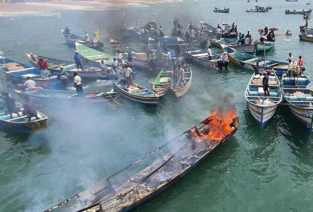 Protests at Adani Port in Kerala over billionaire’s project