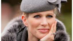 Zara Tindall, the late Queen's granddaughter, shops for swimwear in Australia