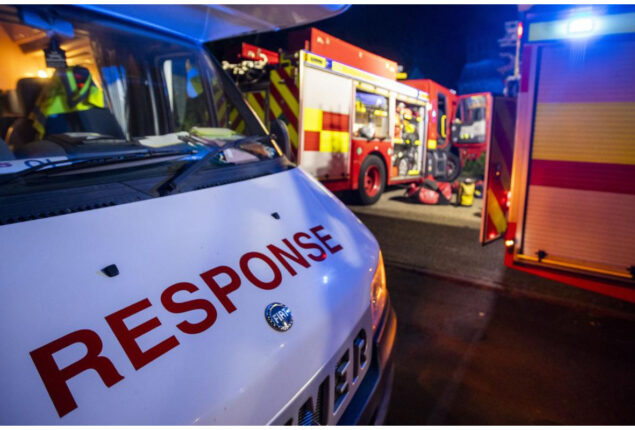 A man dies after fire at Edenvale Crescent in Belfast