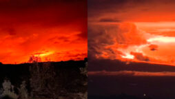 largest volcano explodes