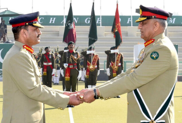 Gen Asim Munir assumes command of Pakistan Army