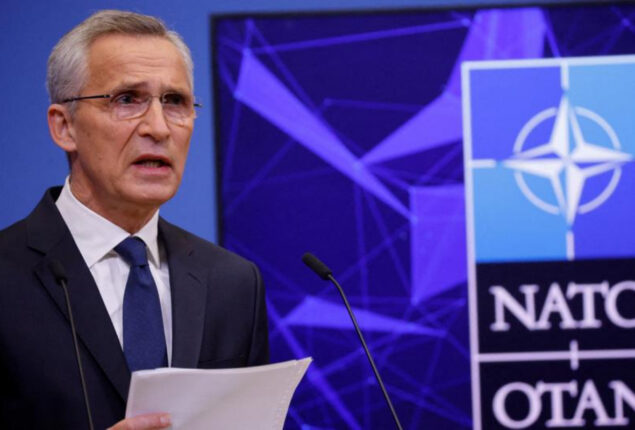 Nato chief: Putin is using winter as a weapon of war in Ukraine