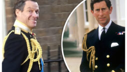 Dominic West resembles King Charles in uniform on 'The Crown'