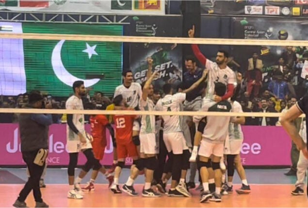 Pakistan beats Iran in final of the Central Asian Volleyball Championship