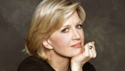 Diane Sawyer’s “Love Actually” interview on a park bench in London