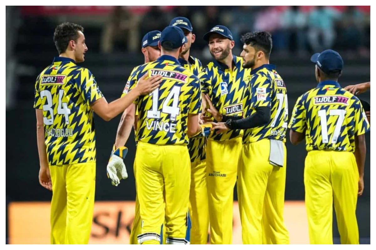 The Chennai Braves vs Team Abu Dhabi Live Score Updates